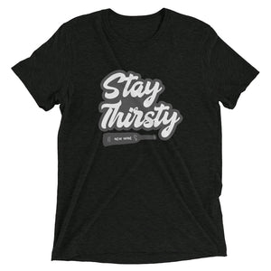 Stay Thirsty (White Icon)